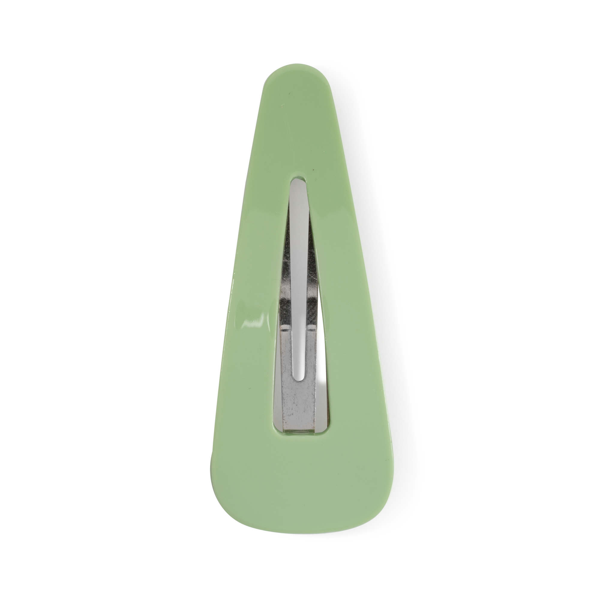 Solid hårspænde - grøn